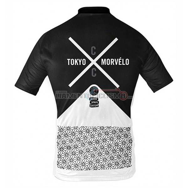 Abbigliamento Ciclismo Tokyo X Morvelo 2017 bianco e nero